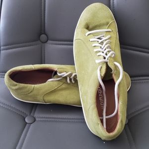 Donald J Plinar green sneakers